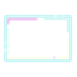 Neon Light Frame - neon light - technology - Free Download PNG