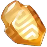 Yellow Crystal - transparent - Transparent Background PNG