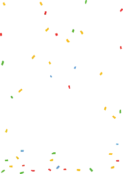 Colorful Confetti - holiday - High Quality PNG
