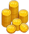 Coins - treasure - currency - High Resolution PNG