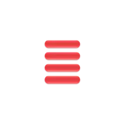 Red Bar Icon - modern - PNG Images