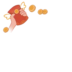 Hand Holding Coins - gift - Free Download PNG