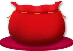 Red Money Bag - No Watermark PNG