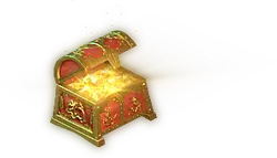 Treasure Chest - gold - gold coins - No Background PNG