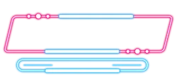 Neon Sign - design - High Resolution PNG