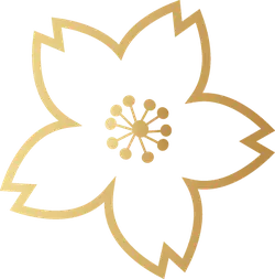 Gold Flower Pattern - No Watermark PNG