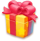 Gift Box - star - package - Free Download PNG