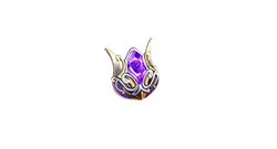 Purple Crystal Skull - gem - Lossless PNG