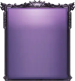 Purple Mirror Frame - frame - No Background PNG