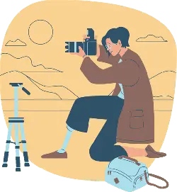 Photographer - outdoor - Free PNG