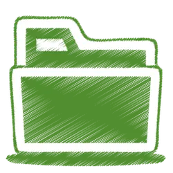 Folder Icon - line - Free Download PNG