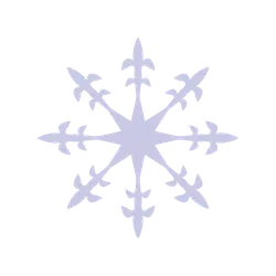 Snowflake - hexagon - Trending PNG