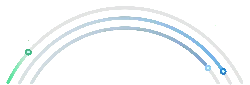 Colorful Arcs - graphic design - High Resolution PNG