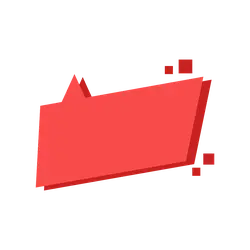 Red Dialogue Box - logo - No Watermark PNG