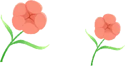 Flower - stem - Transparent Background PNG