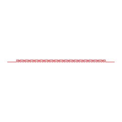 Red Decorative Line - decorative - Free PNG
