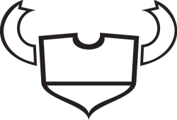 Horned Shield Emblem - logo - Free Download PNG