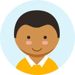 Boy in Yellow Shirt - person - Transparent Layer PNG