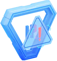 Blue Warning Sign - sign - High Resolution PNG