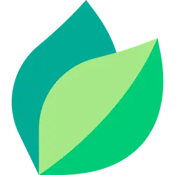 Green Leaf Pattern - simple - Transparent Background PNG