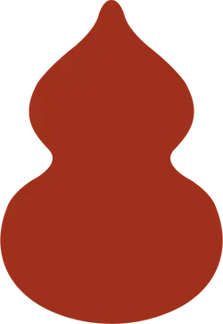 Gourd - red - Lossless PNG