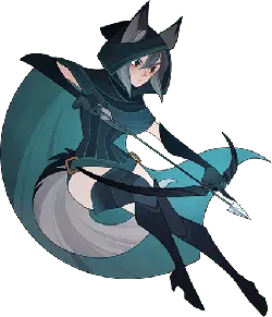 Shadow Hunter - night - Transparent Background PNG