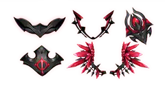 Dark Wings - red - No Watermark PNG