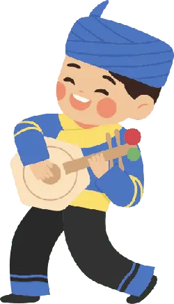 Boy Playing Instrument - instrument - No Background PNG