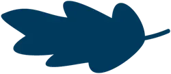 Blue Leaf - nature - graphic - Transparent Layer PNG