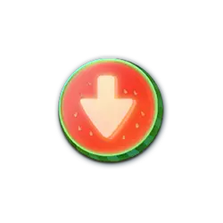 Watermelon Arrow - red - PNG Images