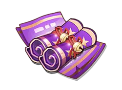 Purple Scroll - magic - PNG Images