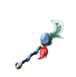 Sapphire Staff - blue - Transparent Background PNG