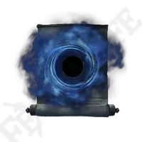 Blue Energy Vortex - No Background PNG