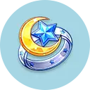 Star and Moon Ring - ring - Free Download PNG