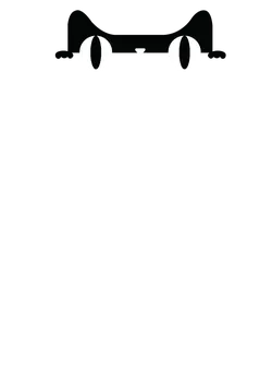Black Cat - nighttime - eyes - Lossless PNG