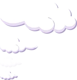 Clouds - purple - black background - Free Download PNG