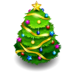 Christmas Tree - decorations - Free for Commercial Use PNG