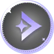 Purple Arrow Logo - Transparent Layer PNG