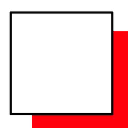 Red L-shaped Pattern - abstract - High Resolution PNG