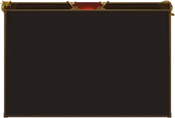 Gold Dragon Border - gold - High Resolution PNG