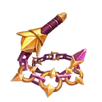 Purple Golden Staff - Recommended PNG