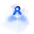 Blue Cube - technology - High Download Count PNG