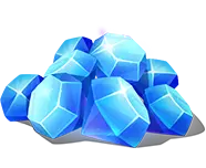Blue Crystal Ore - Lossless PNG