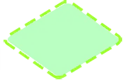 Rhombus Pattern - outline - High Resolution PNG