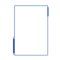 Blue Folder - office - Free Download PNG