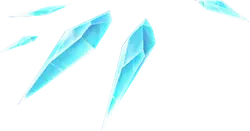 Ice Crystals - geometric shape - Transparent Layer PNG