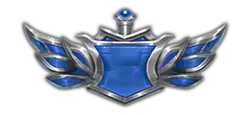 Blue Wings Shield Emblem - logo - Free PNG