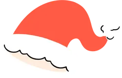 Santa Hat - hat - Free for Commercial Use PNG