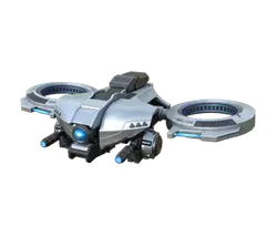 Future Flying Vehicle - Transparent Layer PNG