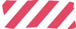 Red and White Diagonal Stripes Pattern - red - Transparent Layer PNG